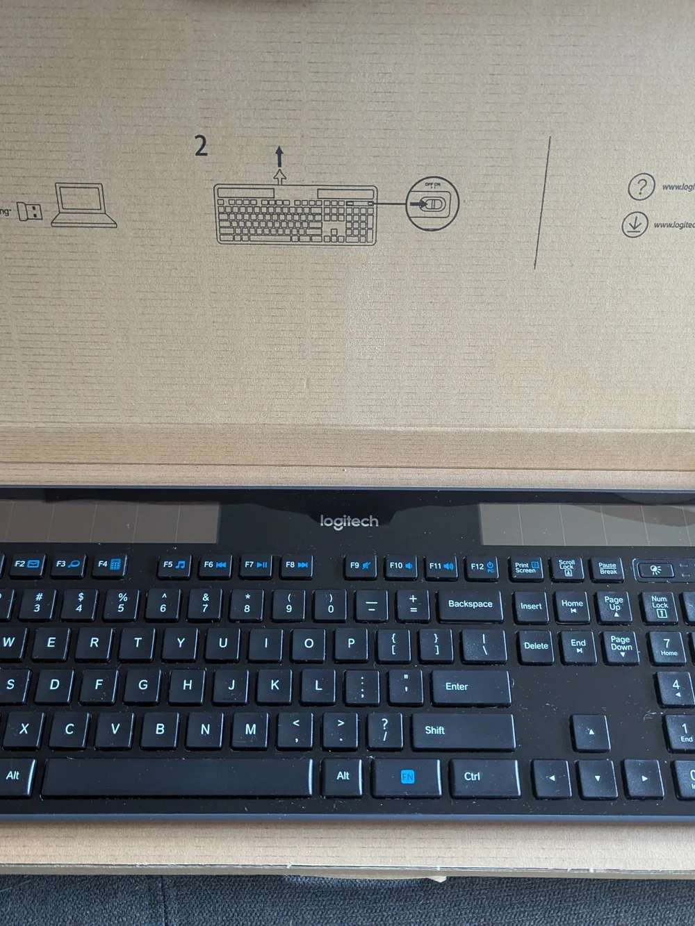 Solar Power Keyboard